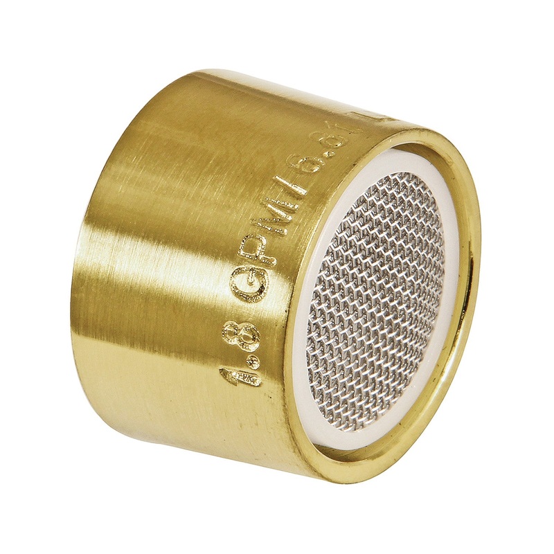 Cal Green Z18KBSA627SB 1.8 GPM Female Aerator, Brushed Brass