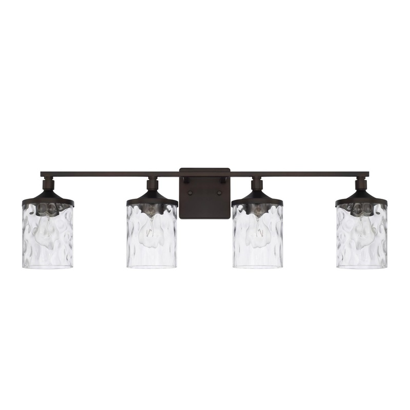 Capital Lighting 128841BZ-451 Colton 4 Light Vanity Bronze