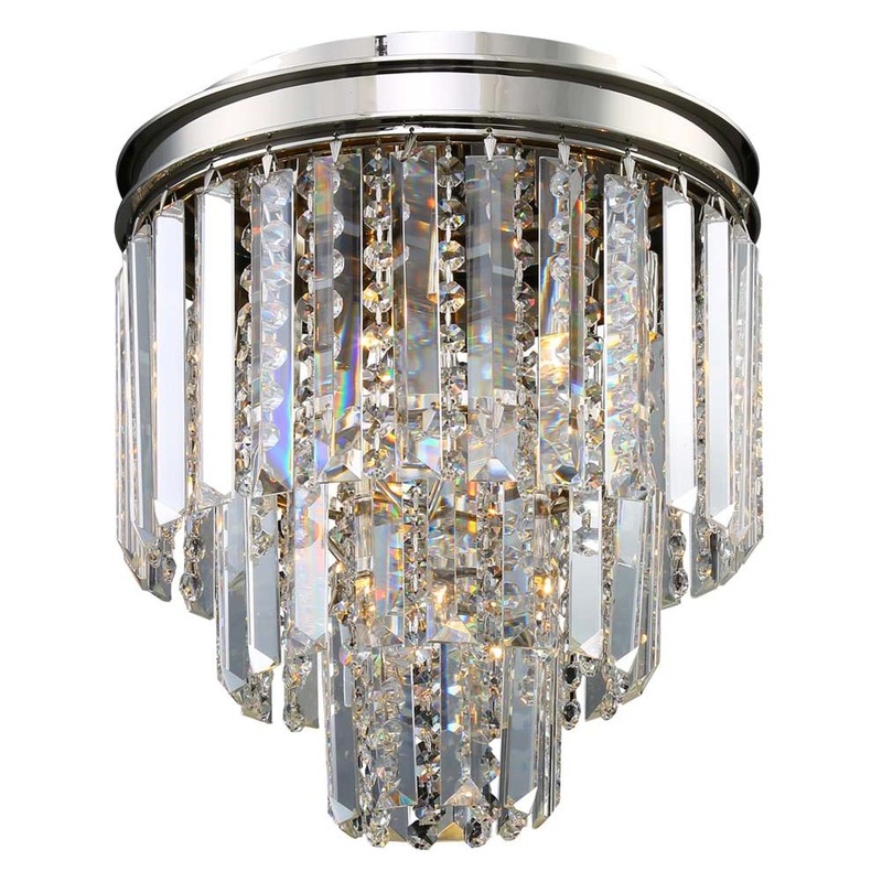 Carousel 6-Light Flush Mount Chrome