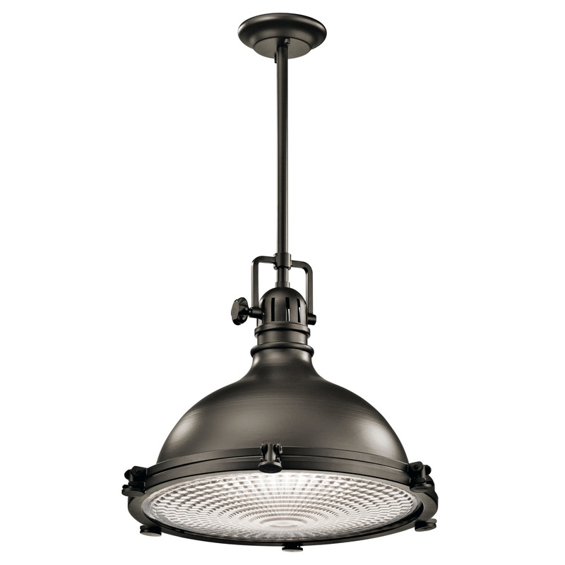 Kichler 2682OZ One Light Pendant, Olde Bronze