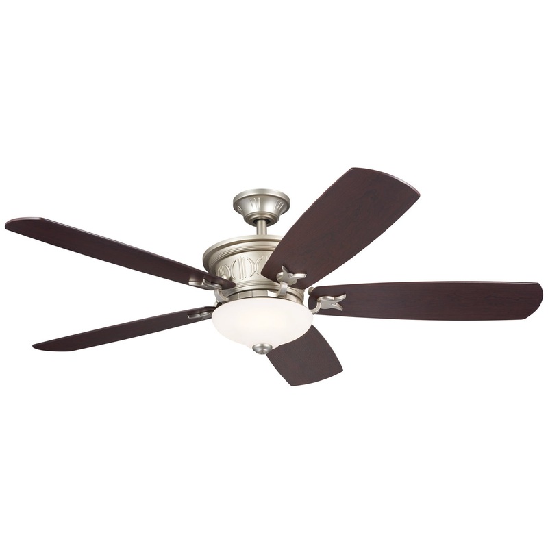 Kichler 300325NI 56″ Ceiling Fan, Brushed Nickel