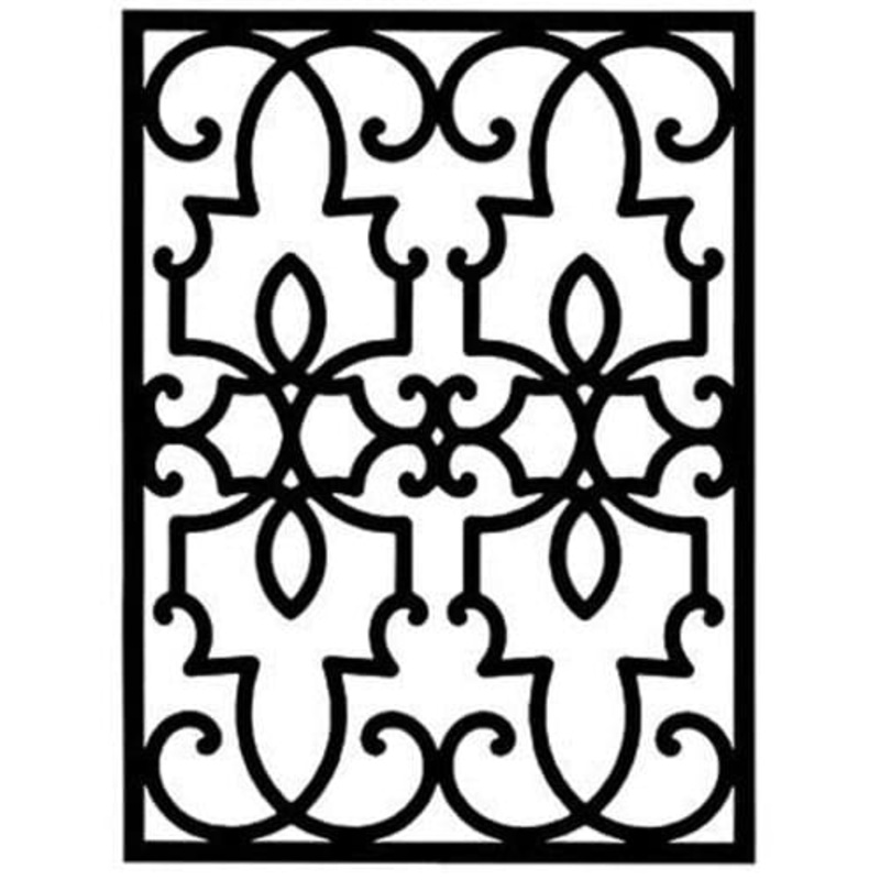 Village Wrought Iron WA-199 Wall Art Style 199