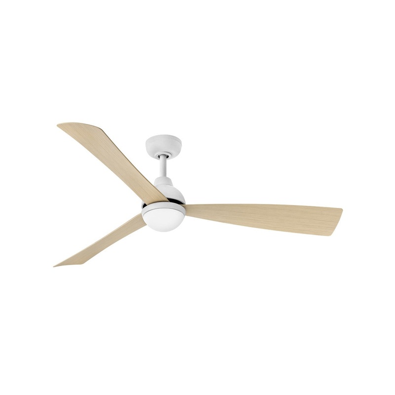 56″ Ceiling Fan from the Una Collection in Matte White Finish by Hinkley