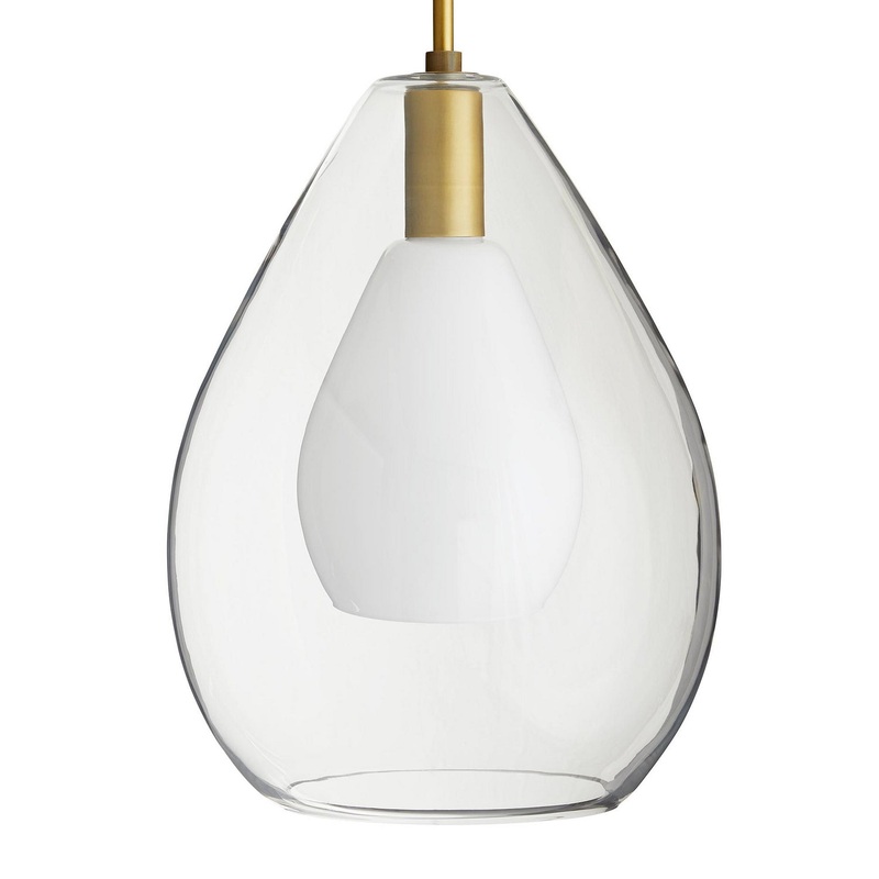 Arteriors 49098 Nala One Light Pendant Clear