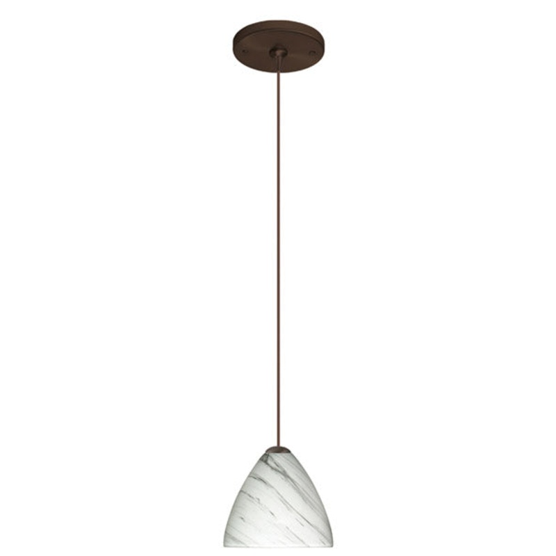 Besa 1XP-1779MG-BR Mia One Light Pendant Bronze (Discontinued)