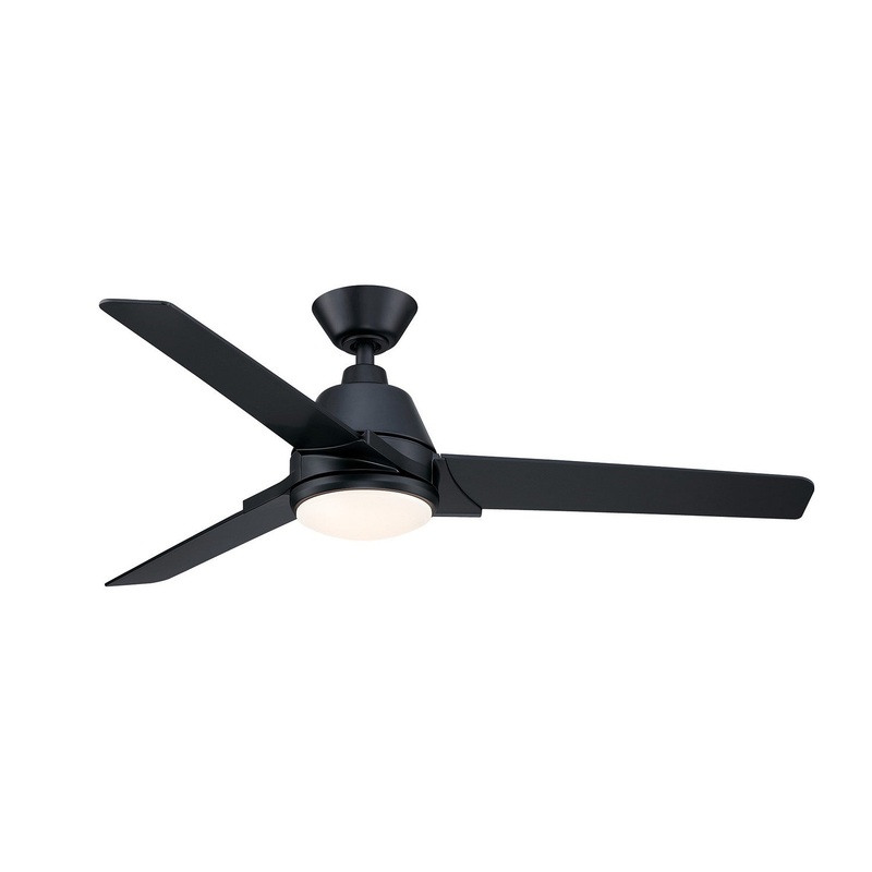 Fanimation FP8406BL Pyramid 52″Ceiling Fan Black