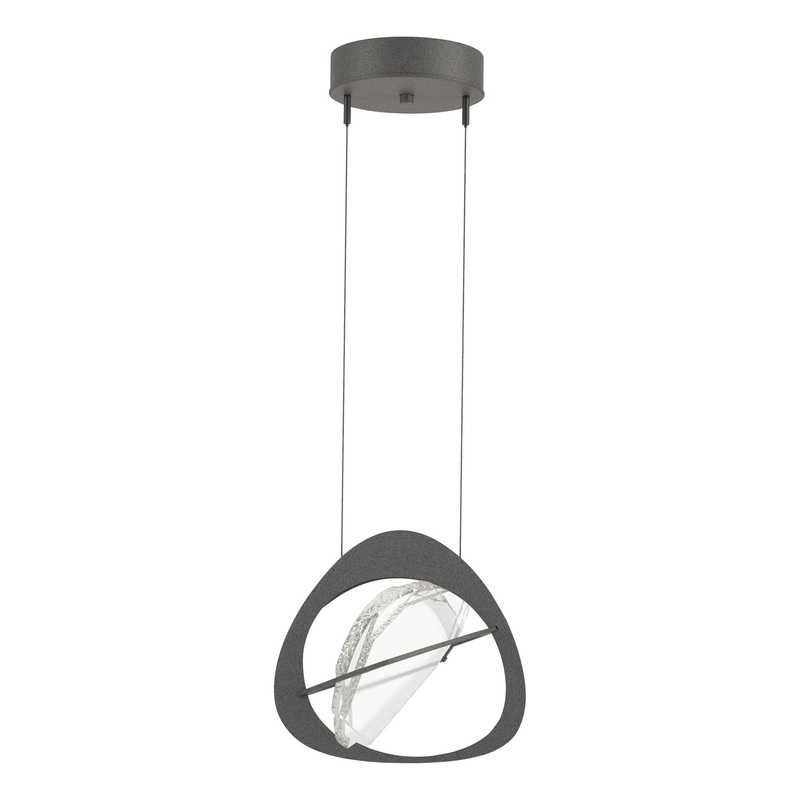 Venn Pendant Natural Iron