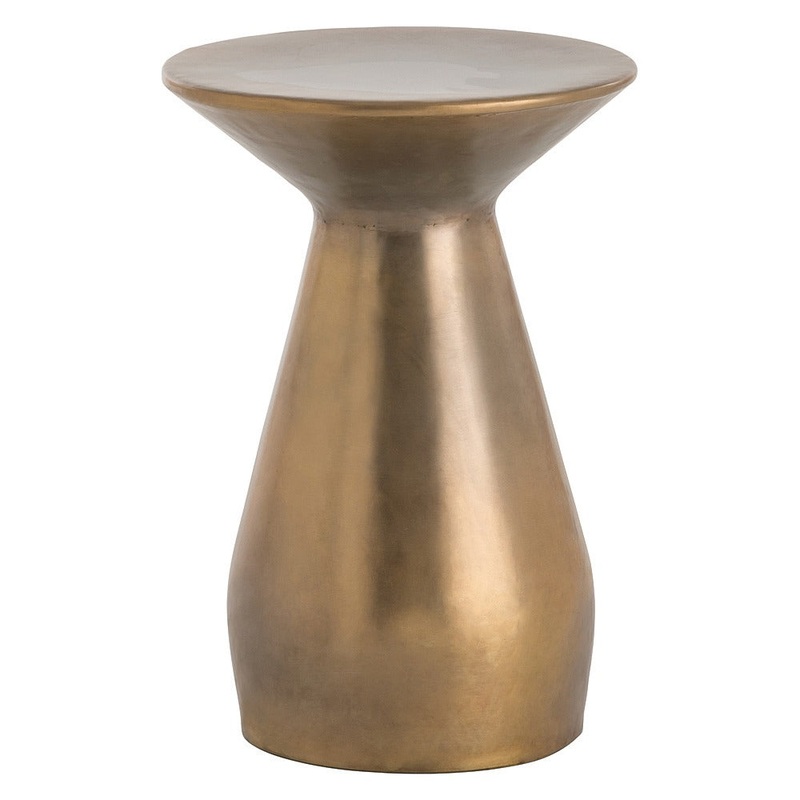 Arteriors 4132 Haven Accent Table Burnt Brass