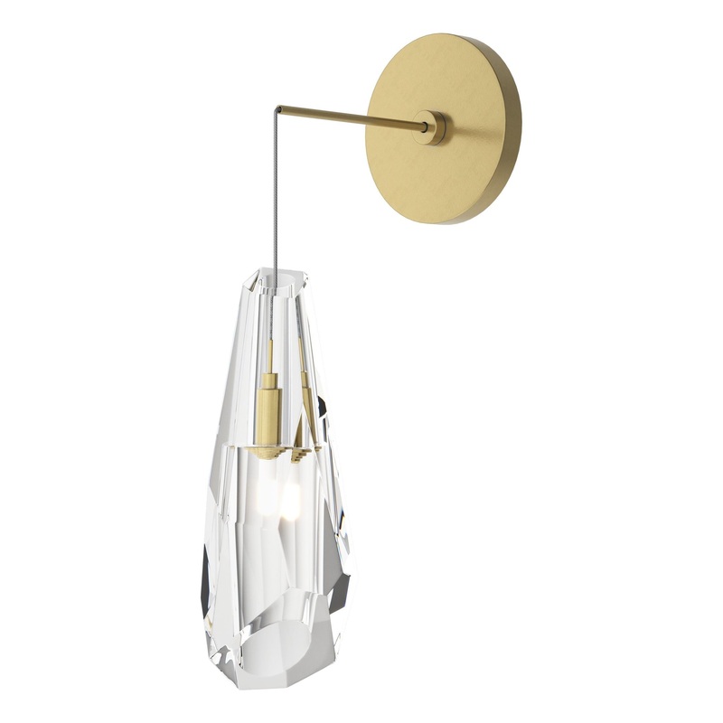 Luma Low Voltage Sconce Modern Brass