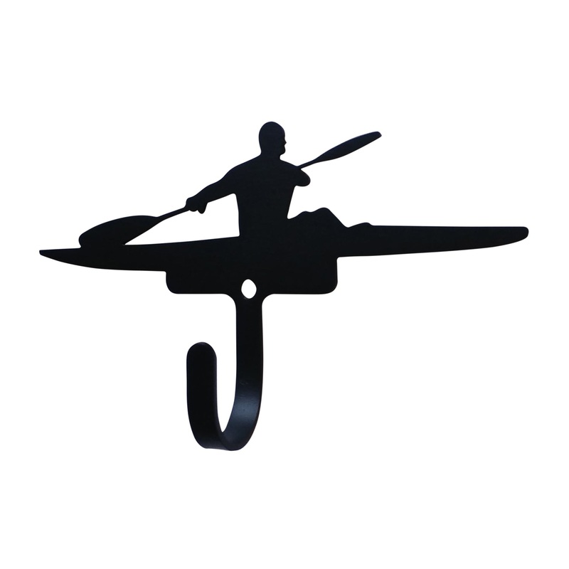 Village Wrought Iron WH-354-S Kayak Wall Hook