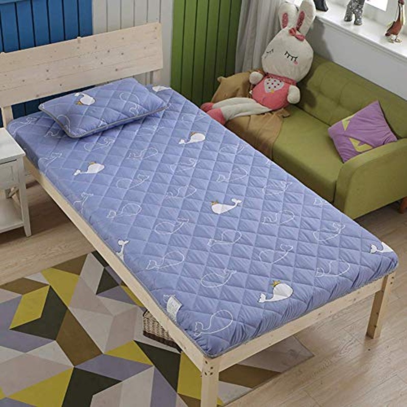 Z&HA Tatami Tappetino, 5 cm di Spessore Tappetino futon MattressTopper Tradizionale Giapponese futon ispessite Queen Size Standard Dimensione Dorm,B,120x200cm