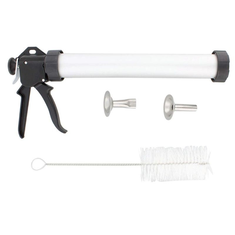 15″ Beef Jerky Gun Food Grade Aluminium – Homemade Sausage Making Cannon Kit
