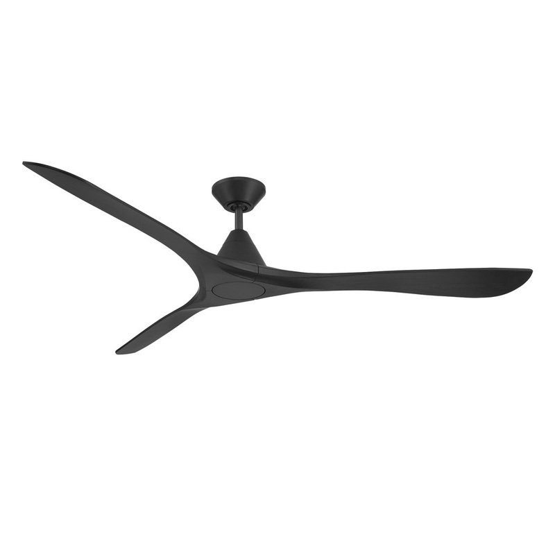 72″Ceiling Fan from the Carve Collection in Matte Black Finish by Modern Forms Fans