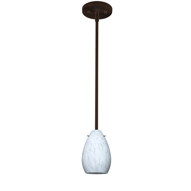 Besa 1TT-171319-BR Pera One Light Pendant Bronze (Discontinued)