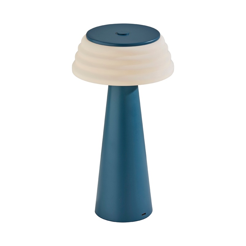 Jacky Cordless LED Table Lamp Dusty Blue