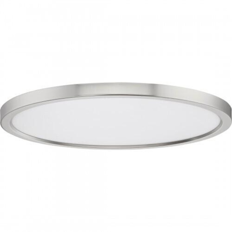 Quoizel OST1720BN Outskirts Flush mount 20″d brushed nickel Flush Mount