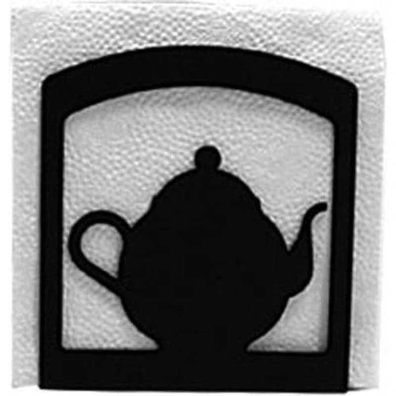 Village Wrought Iron NH-70 Teapot Napkin Holder