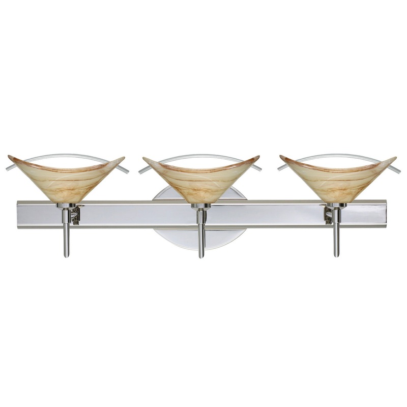 Besa 3SW-181305-CR Hoppi Three Light Wall Sconce Chrome (Discontinued)