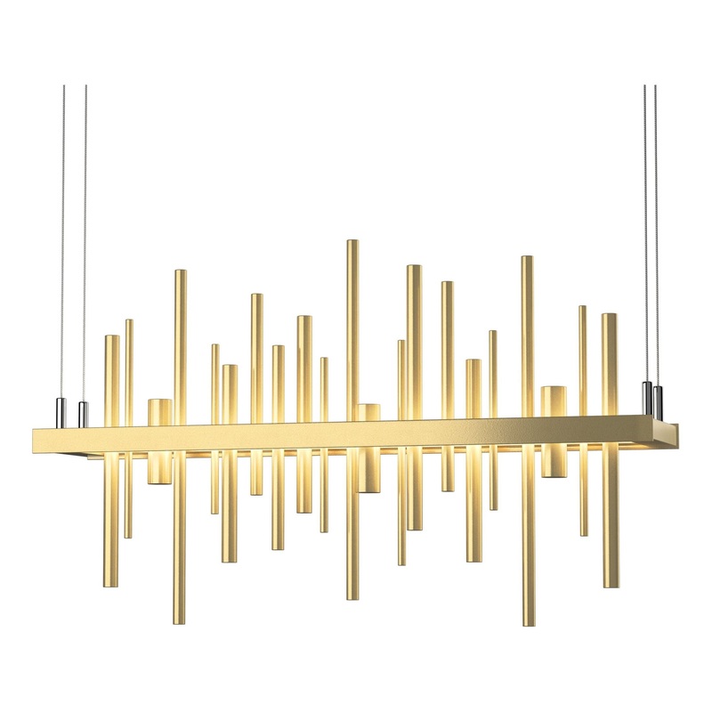 Cityscape LED Pendant Modern Brass Modern Brass