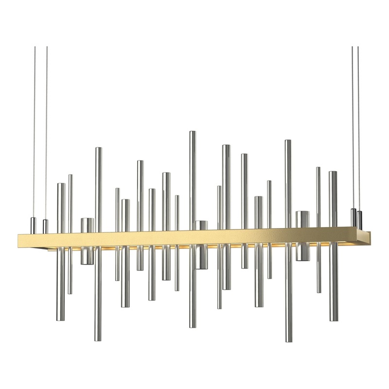 Cityscape LED Pendant Modern Brass Sterling