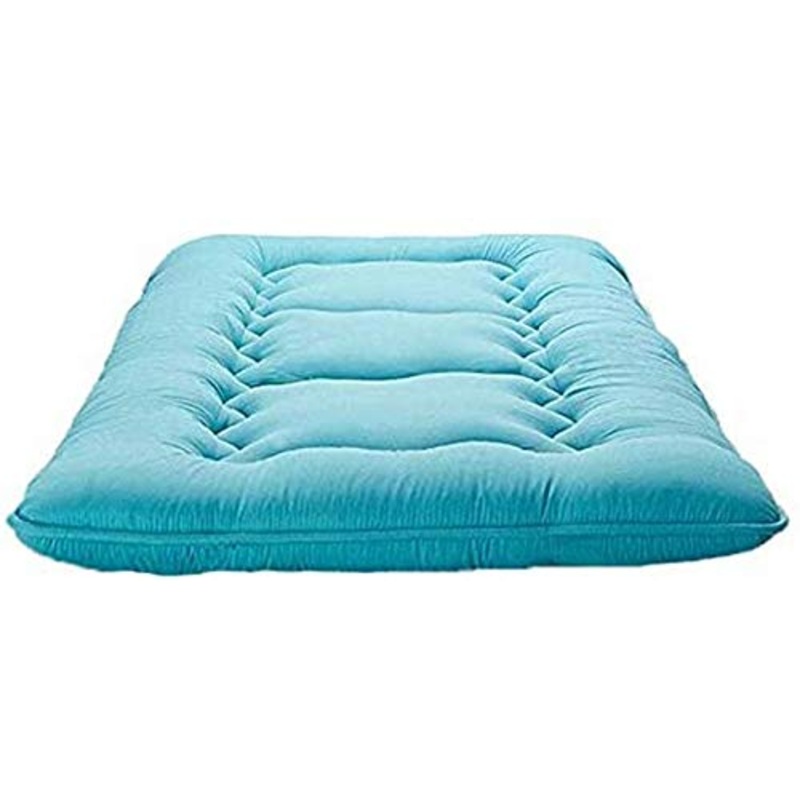 HKX Tappetino, Materasso futon Addensato coprimaterasso coprimaterasso Pieghevole Pieghevole Spesso Pieghevole Portatile-C 180x200cm (71×79 Pollici)