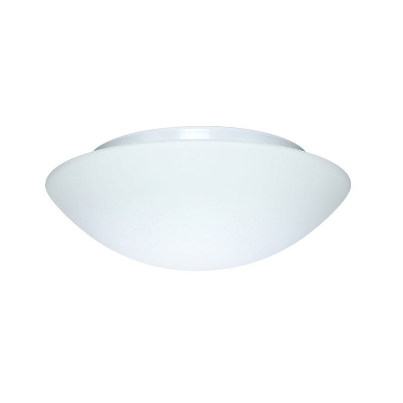 Two Light Ceiling Mount from the Nova Collection in White Finish by Besa