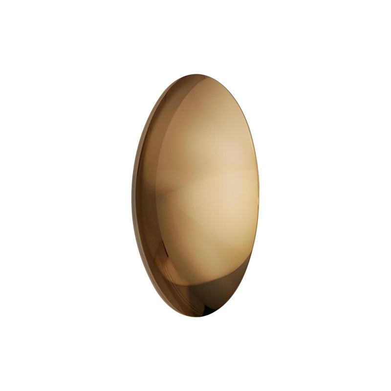 Vesta 8″ LED Flush Mount/Wall Sconce French Gold