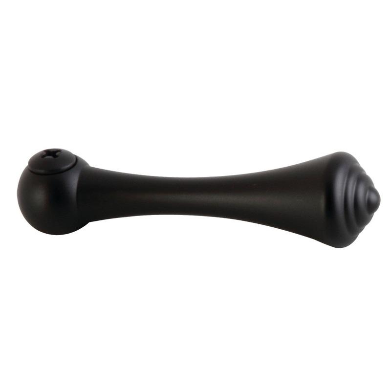 Vintage KSH3190BL Metal Lever Handle, Matte Black