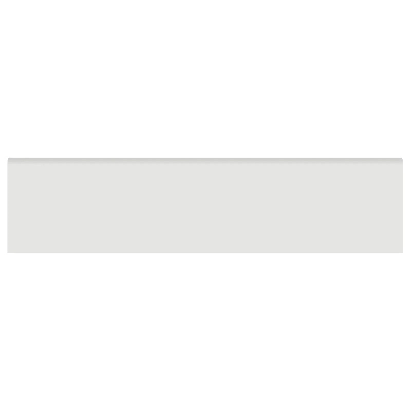 2″ x 8″ Soho Vintage Grey Glossy Glazed Ceramic Bullnose 2″ x 8″