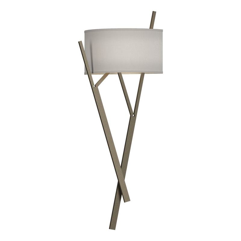 Arbo Sconce Soft Gold Natural Anna Shade (SF)