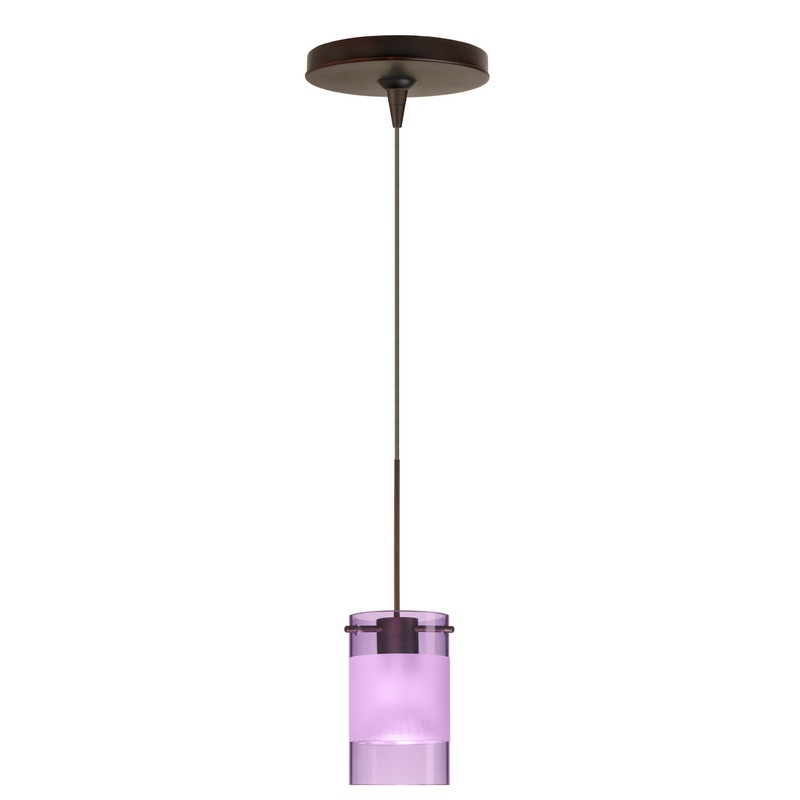 Besa 1XP-6524EA-BR Scope One Light Pendant Bronze (Discontinued)