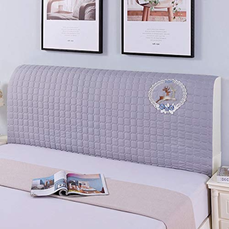 Copri/Copertura Testata Letto Copritestata Letto Matrimoniale, Copertura Testata Letto Copritestata, Protezione Testata Addensare Elastico all-Inclusive Cover Lavabile ( Color : E , Size : 180*65cm )