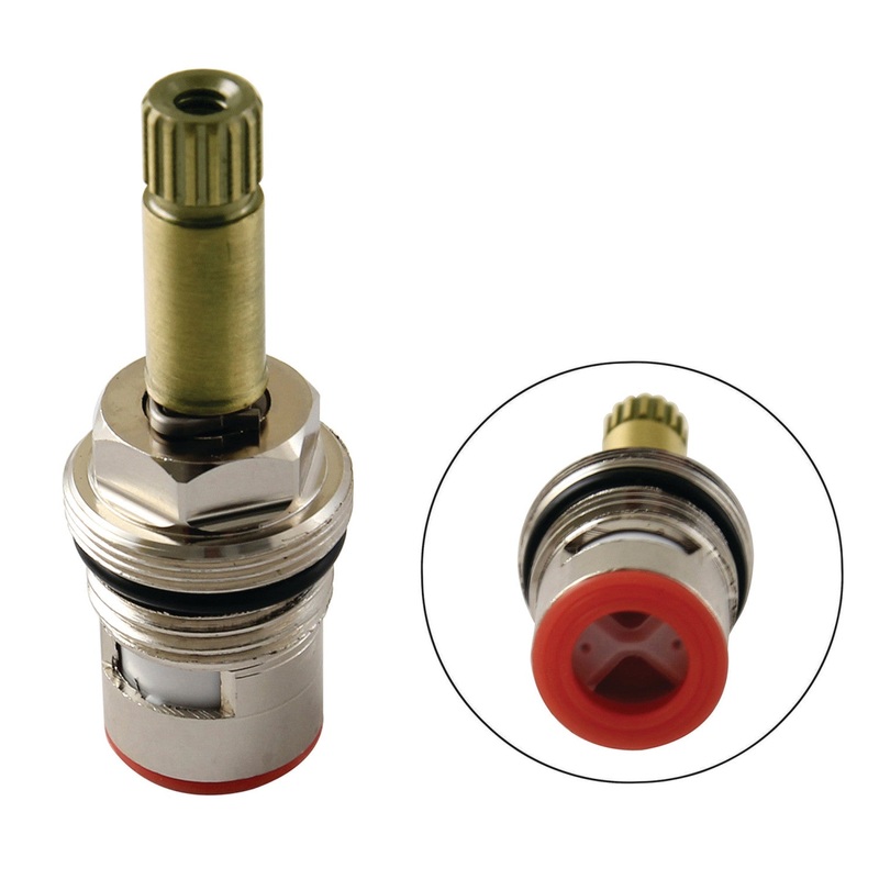 KSRP1293HC Hot Ceramic Disc Cartridge (1 Piece), Antique Brass