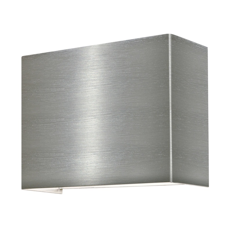 LED Wall Sconce from the Layla Collection in Satin Nickel Finish by Stone Lighting