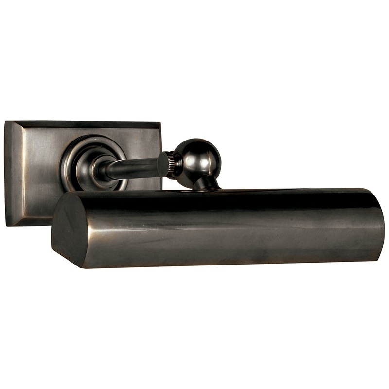 One Light Wall Sconce from the Cabinet Maker Collection in Bronze Finish by Visual Comfort Signature