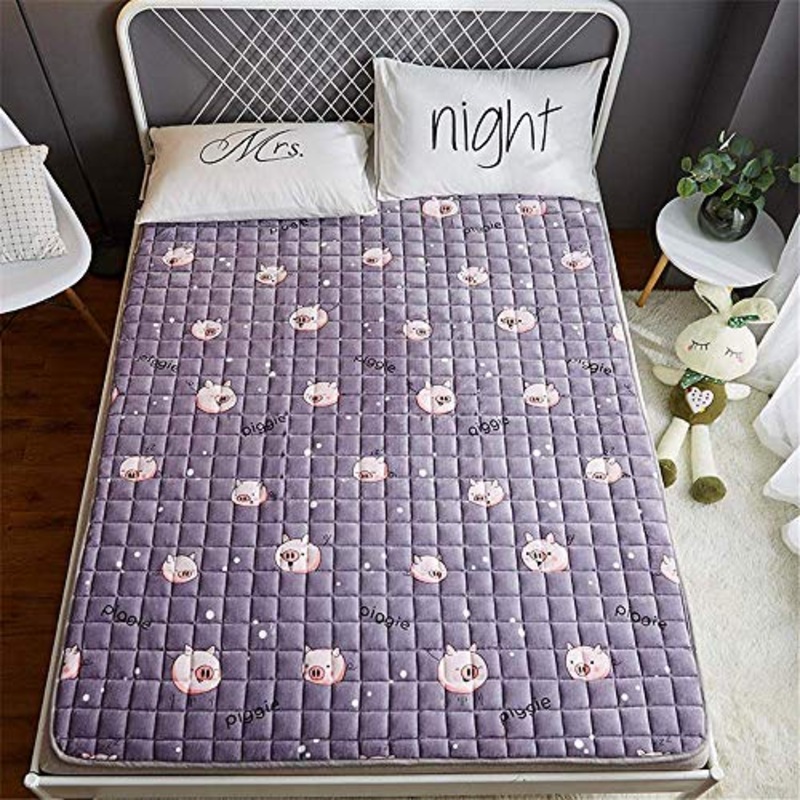 Z&HA Pig Cartoon Futon Tatami Giapponesi Materasso futon futon, Idea Regalo per i Bambini,A,90 * 200CM