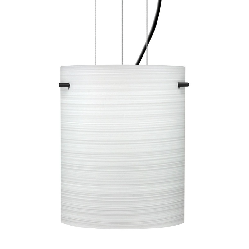 Besa 1KG-4006KR-LED-BK Besa Tamburo 8 Cable Pendant LED Pendant Black
