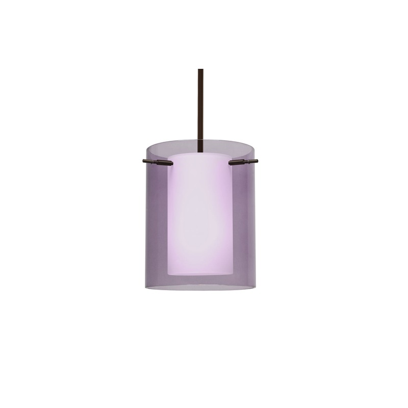 Besa 1TT-A00607-BR Pahu One Light Pendant Bronze