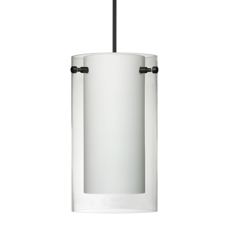 Besa 1XT-C44007-BK Besa Pahu 4 Pendant One Light Pendant Black