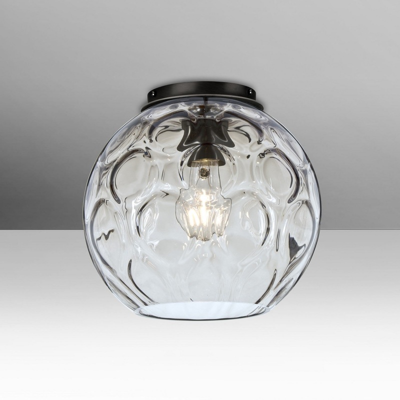 Besa BOMBAYCLC-EDIL-BK Besa Bombay Ceiling LED Ceiling Mount Black