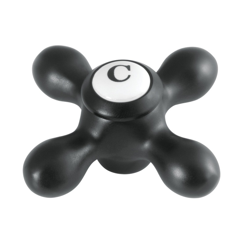 KSH3600AXC Cold Metal Cross Handle, Matte Black