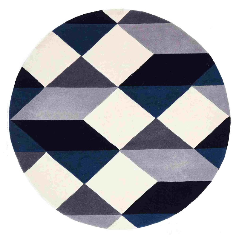 Matrix 904 Steel Round By Rug Culture – 120X120CM – ROUND