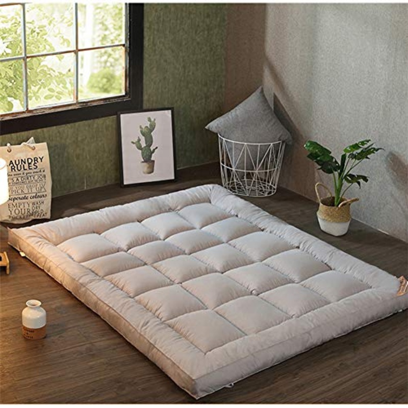 NSAIH Tatami Materasso Pieghevole,Antiscivolo,Addensato,Materasso per dormitorio,Futon da Viaggio Portatile,Materasso da Pavimento Futon,Materasso Singolo Singolo,per Ufficio,Hotel