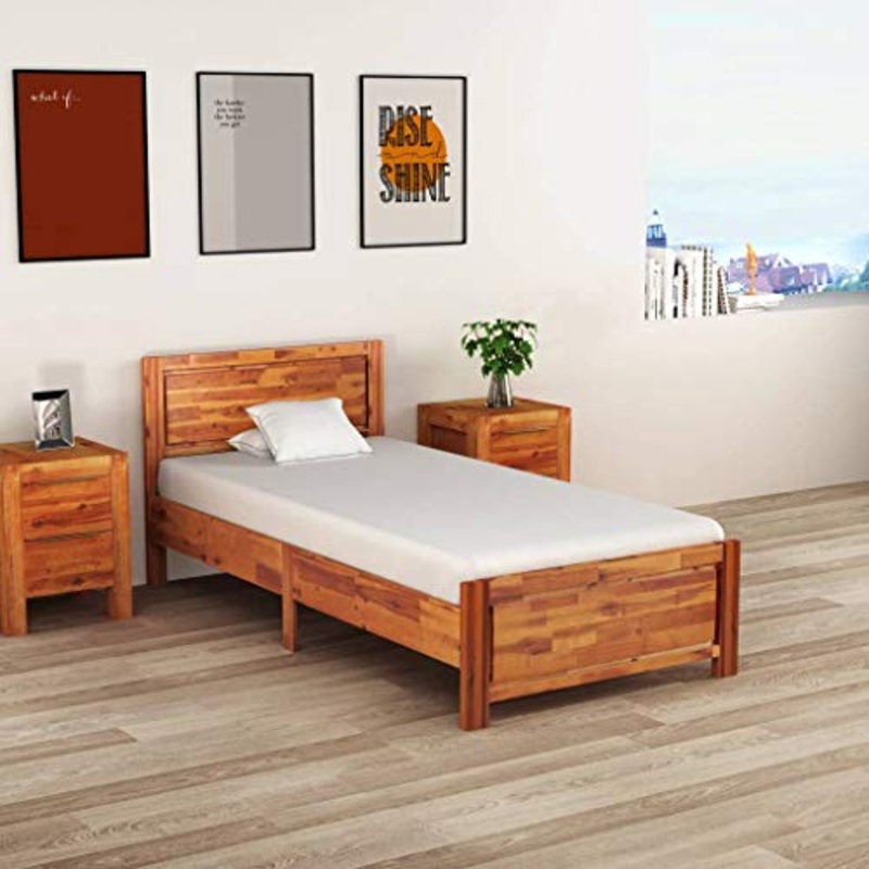 SKM Giroletto in Legno Massello di Acacia 100×200 cm (22.8kg)