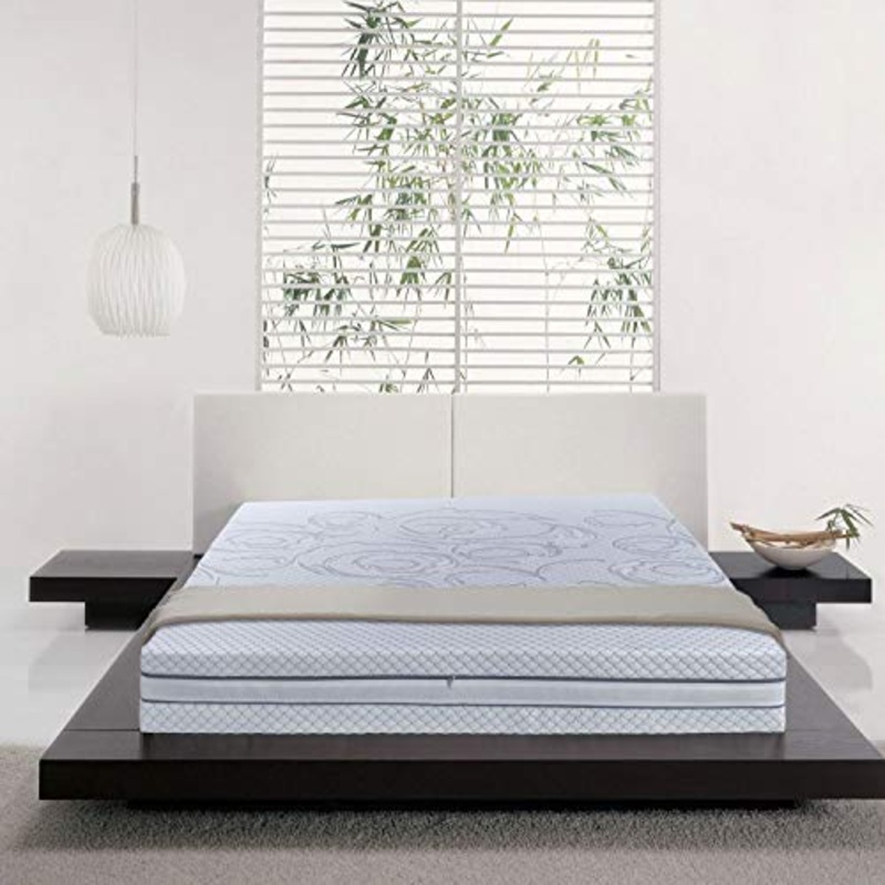 Sleepys Materasso Memory Foam Matrimoniale 170×195 Alto 24cm Ortopedico. ANTIACARO, rinfrescante, Morbida, Antibatterica.Completamente Anallergico.