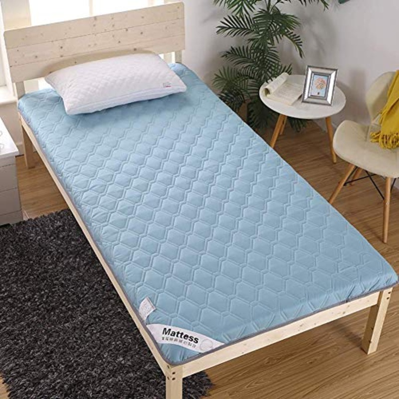 Z&HA Tatami Tappetino, 5 cm di Spessore Tappetino futon MattressTopper Tradizionale Giapponese futon ispessite Queen Size Standard Dimensione Dorm,D,100x190cm