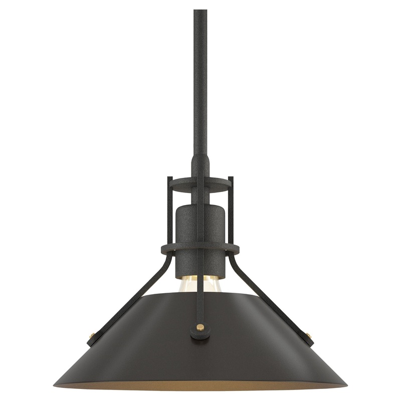 Henry Mini Pendant Natural Iron Oil Rubbed Bronze
