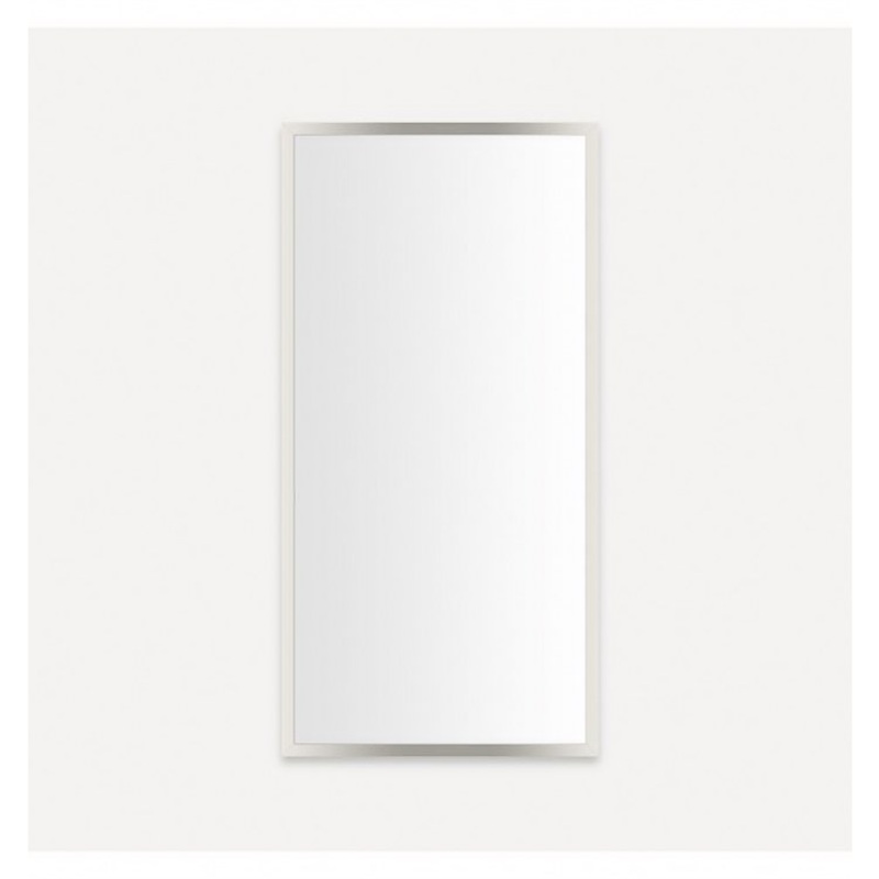 Medicine Cabinet Profiles 20W x 40H x 4D Inch 1 Doors Mirror Polished Nickel Flat Top Right Hand Side Electric