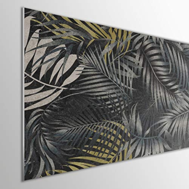MEGADECOR DECORATE YOUR HOME Testiera per letto in PVC, 5 mm, decorativa, modello Palopo (200 x 60 cm)
