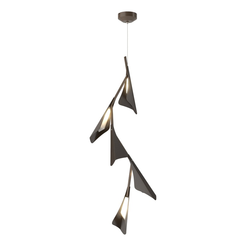 Plume 5-Light LED Pendant Bronze Oil Rubbed Bronze